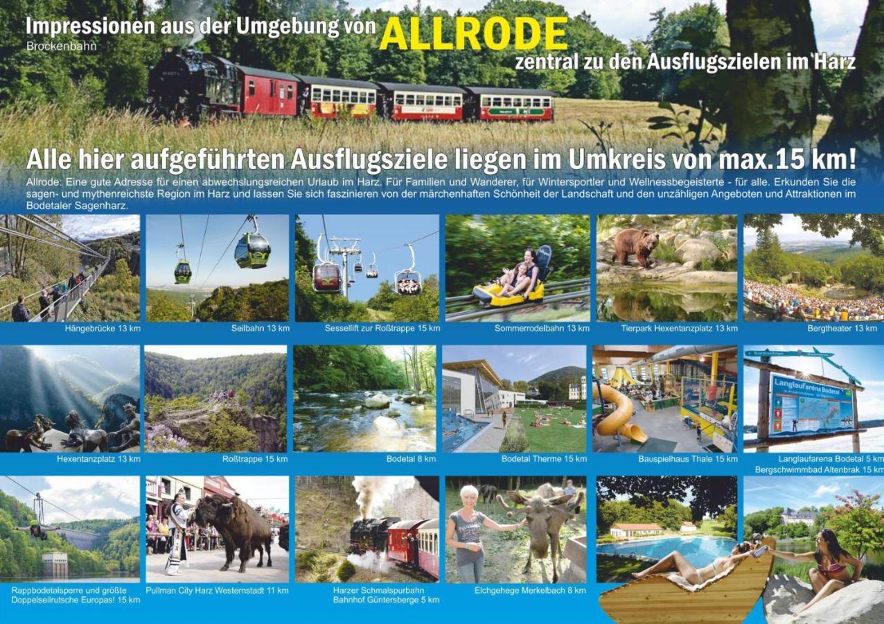 Ferienanlage Harzfreunde Allrode Exteriér fotografie