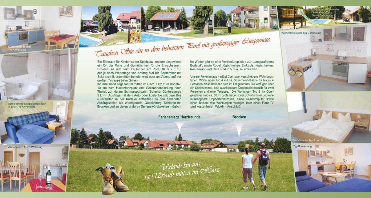 Ferienanlage Harzfreunde Allrode Exteriér fotografie